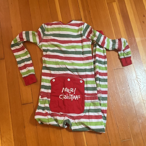 Little Blue House by Hatley, Christmas Stripe Union Suit (unisex) - Picture 4 of 4